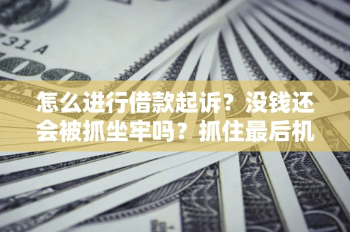 北京怎么进行借款起诉？没钱还会被抓坐牢吗？抓住最后机会！