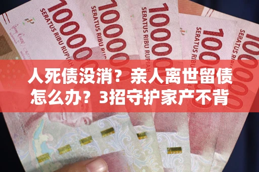 北京人死债没消？亲人离世留债怎么办？3招守护家产不背锅