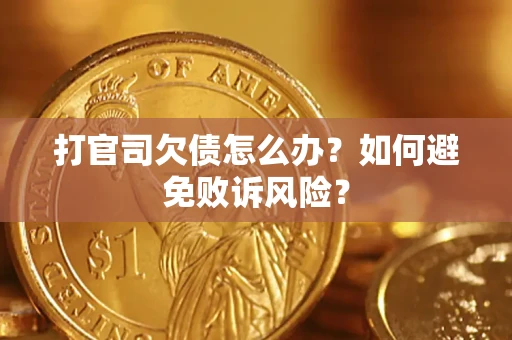 北京打官司欠债怎么办？如何避免败诉风险？