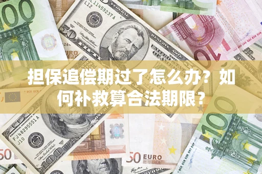北京担保追偿期过了怎么办？如何补救算合法期限？