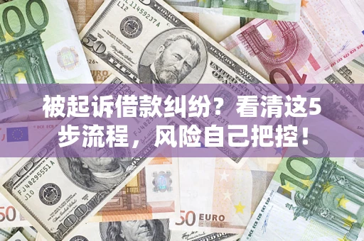 北京被起诉借款纠纷？看清这5步流程，风险自己把控！