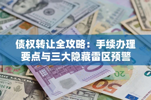 北京债权转让全攻略：手续办理要点与三大隐藏雷区预警